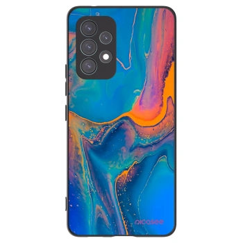 Picasee silikonový černý obal pro Samsung Galaxy A53 5G A536 - Rainbow