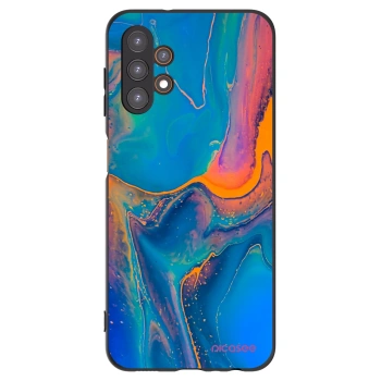Picasee silikonový černý obal pro Samsung Galaxy A13 4G A135 - Rainbow