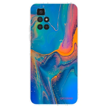 Picasee silikonový průhledný obal pro Xiaomi Redmi 10 (2022) - Rainbow