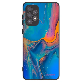 Picasee silikonový černý obal pro Samsung Galaxy A73 5G - Rainbow