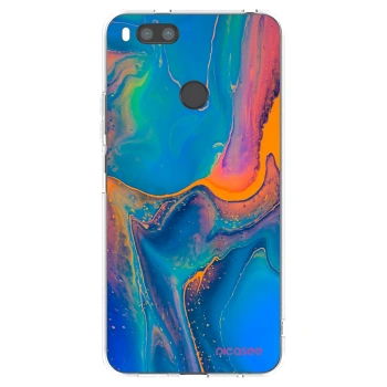 Picasee silikonový průhledný obal pro Xiaomi Redmi A1 - Rainbow