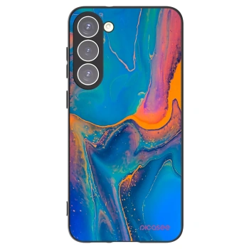 Picasee silikonový černý obal pro Samsung Galaxy S23+ 5G - Rainbow