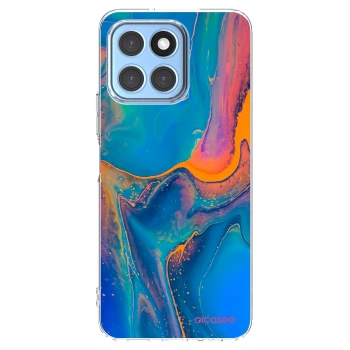 Picasee silikonový průhledný obal pro Honor X8 5G - Rainbow