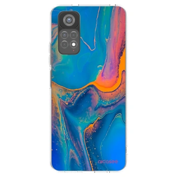 Picasee silikonový průhledný obal pro Xiaomi Redmi Note 11S 5G - Rainbow