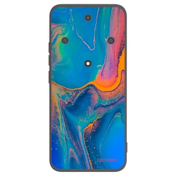 Picasee silikonový černý obal pro Honor Magic5 Lite 5G - Rainbow