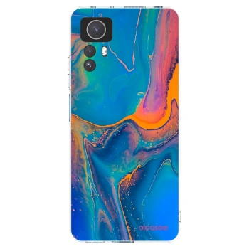 Picasee silikonový průhledný obal pro Xiaomi Redmi Note 12S - Rainbow