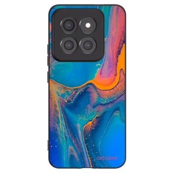 Picasee silikonový černý obal pro Xiaomi 14 Pro - Rainbow