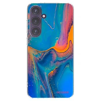 Picasee silikonový průhledný obal pro Samsung Galaxy S24+ S926B 5G - Rainbow