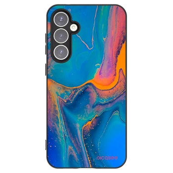 Picasee silikonový černý obal pro Samsung Galaxy S23 FE S711B - Rainbow