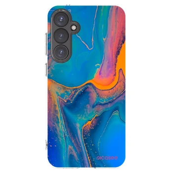Picasee silikonový průhledný obal pro Samsung Galaxy S23 FE S711B - Rainbow