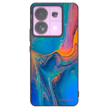 Picasee silikonový černý obal pro Xiaomi Redmi Note 13 Pro 5G - Rainbow