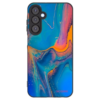 Picasee silikonový černý obal pro Samsung Galaxy A25 A256B 5G - Rainbow