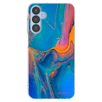 Picasee silikonový průhledný obal pro Samsung Galaxy A15 A156B 5G - Rainbow