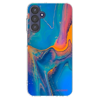 Picasee silikonový průhledný obal pro Samsung Galaxy A15 A155F 4G - Rainbow
