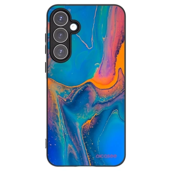 Picasee silikonový černý obal pro Samsung Galaxy A55 5G A556B - Rainbow