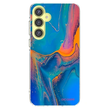 Picasee silikonový průhledný obal pro Samsung Galaxy A35 5G A356B - Rainbow