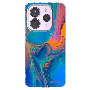 Picasee silikonový průhledný obal pro Xiaomi Redmi Note 14 5G - Rainbow
