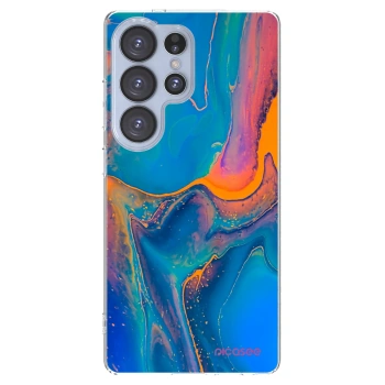 Picasee silikonový průhledný obal pro Samsung Galaxy S25 Ultra 5G - Rainbow