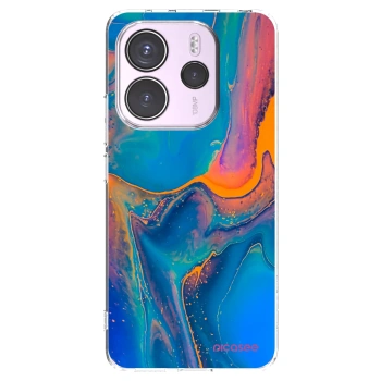 Picasee silikonový průhledný obal pro Xiaomi Redmi Note 14 4G - Rainbow