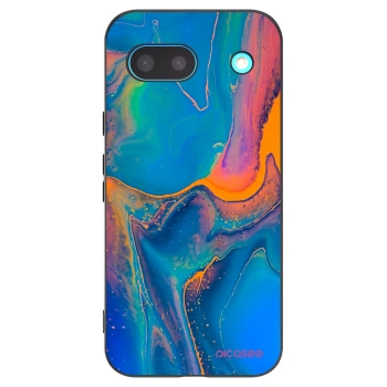 Picasee silikonový černý obal pro Google Pixel 8 - Rainbow