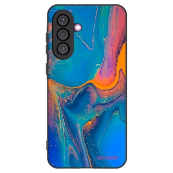 Picasee silikonový černý obal pro Samsung Galaxy A36 5G - Rainbow