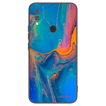 Picasee silikonový černý obal pro Xiaomi Redmi Note 7 - Rainbow