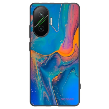 Picasee silikonový černý obal pro Xiaomi Poco F7 5G - Rainbow