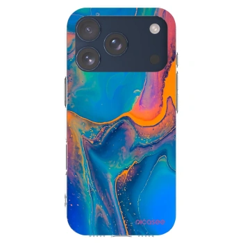Picasee silikonový průhledný obal pro Apple iPhone 17 Pro - Rainbow