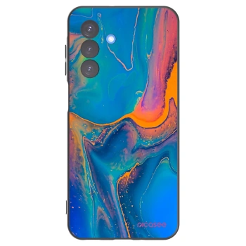 Picasee silikonový černý obal pro Samsung Galaxy A17 5G - Rainbow
