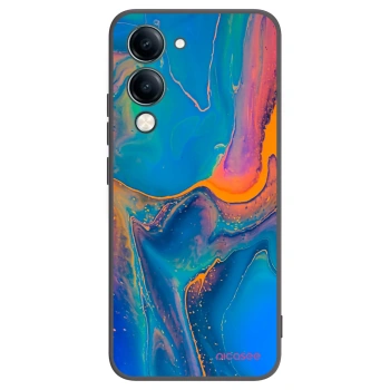 Picasee silikonový černý obal pro Vivo Y29s 5G - Rainbow