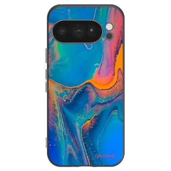 Picasee silikonový černý obal pro Google Pixel 10 Pro - Rainbow