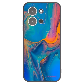 Picasee silikonový černý obal pro Xiaomi Redmi 15C 5G - Rainbow