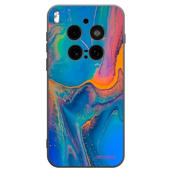 Picasee silikonový černý obal pro Vivo X300 Pro - Rainbow
