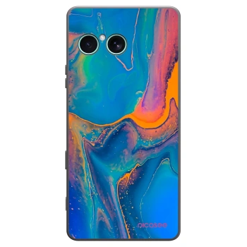Picasee silikonový černý obal pro Sony Xperia 10 VII - Rainbow