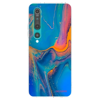 Picasee silikonový průhledný obal pro Xiaomi Mi 10 - Rainbow