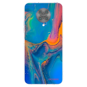 Picasee silikonový průhledný obal pro Xiaomi Poco F2 Pro - Rainbow