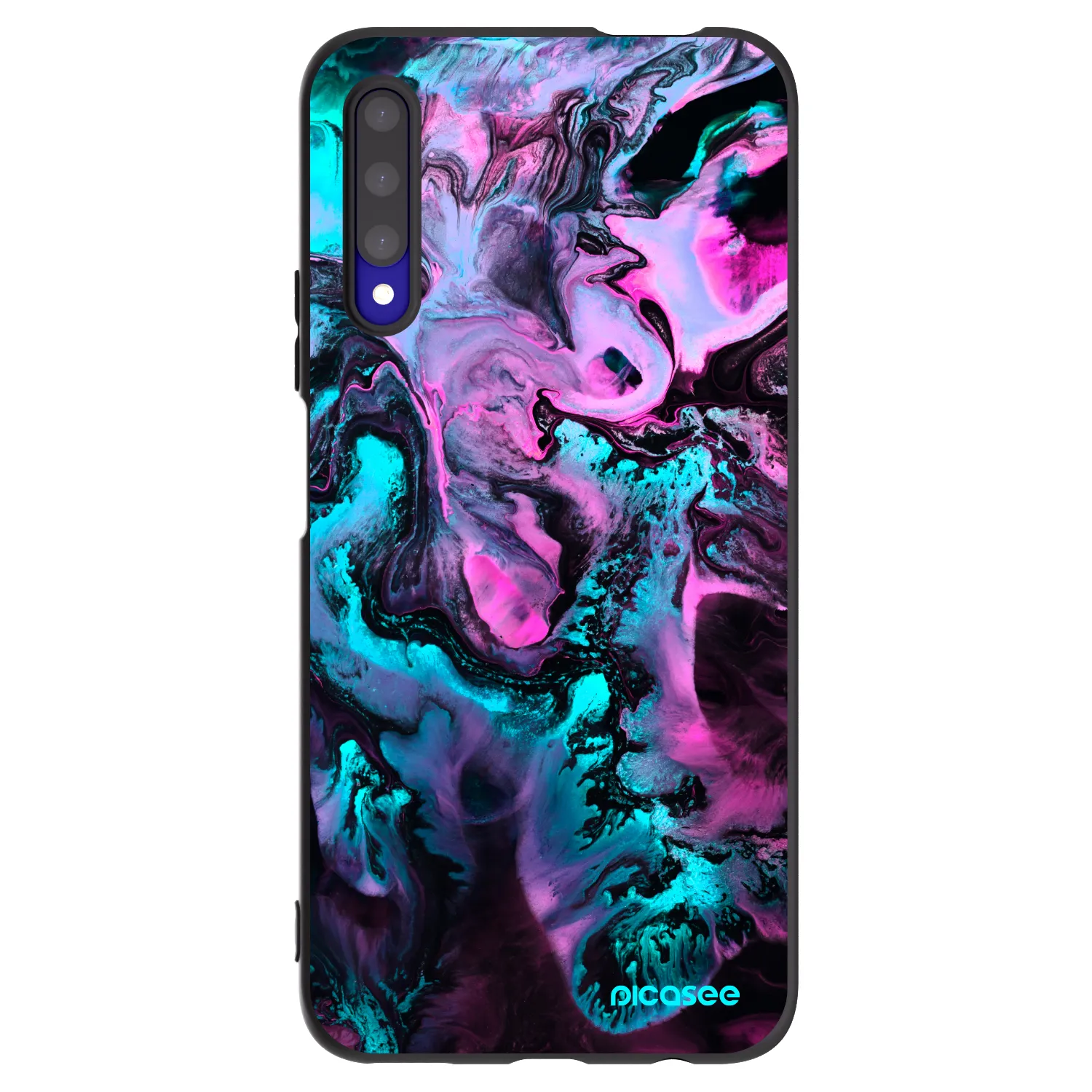 Picasee silikonový černý obal pro Honor 9X Pro - Lean