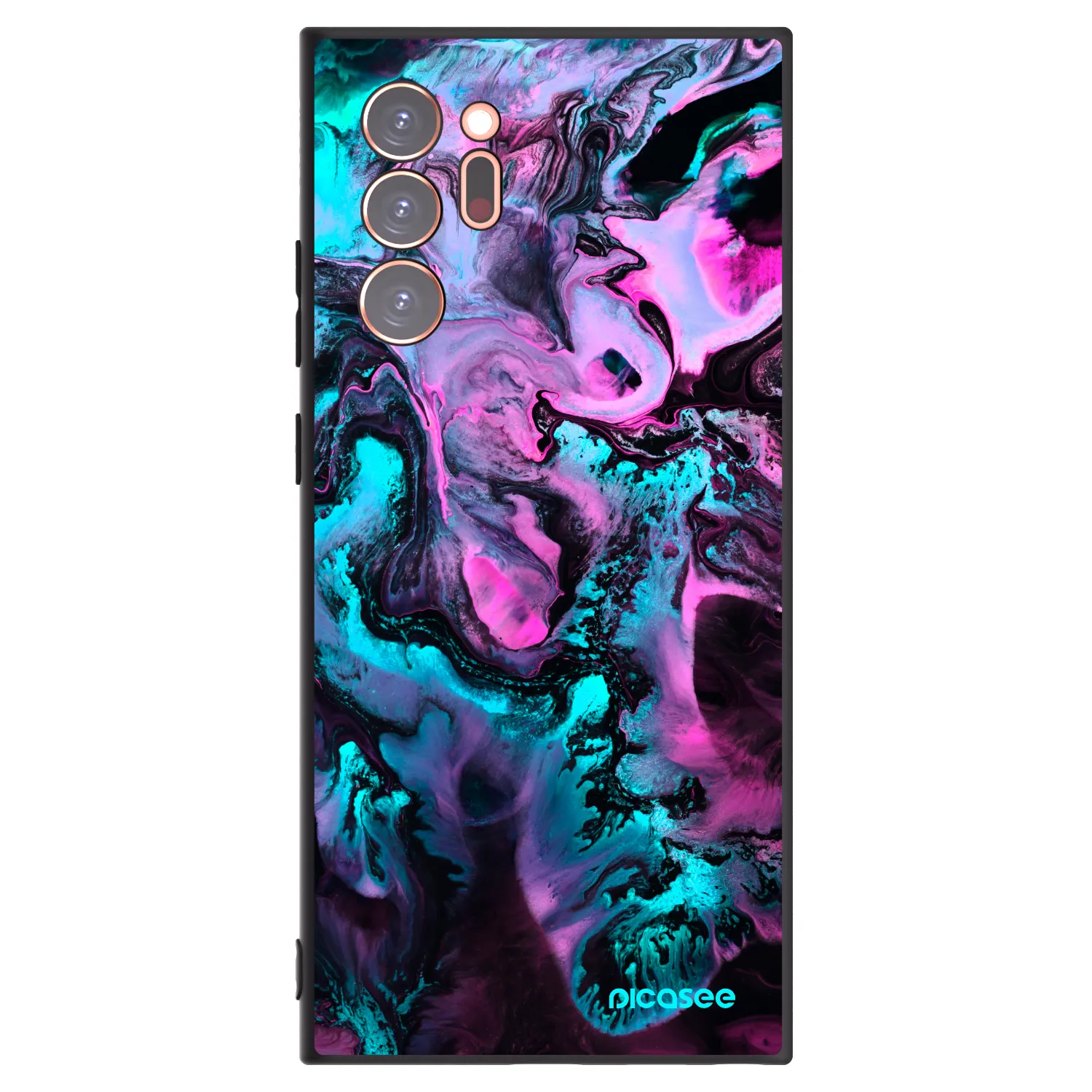 Picasee silikonový černý obal pro Samsung Galaxy Note 20 Ultra - Lean