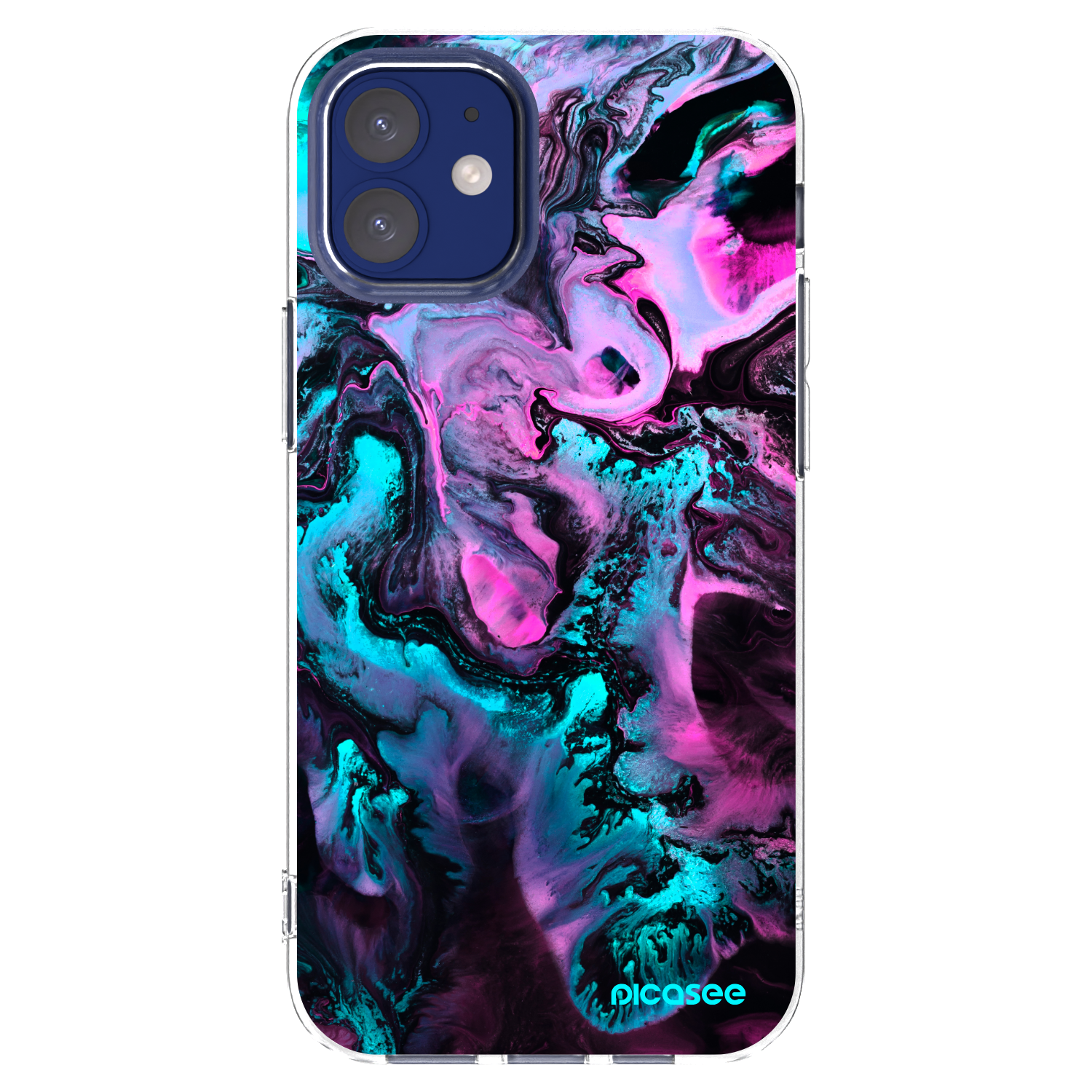 Picasee silikonový průhledný obal pro Apple iPhone 12 mini - Lean