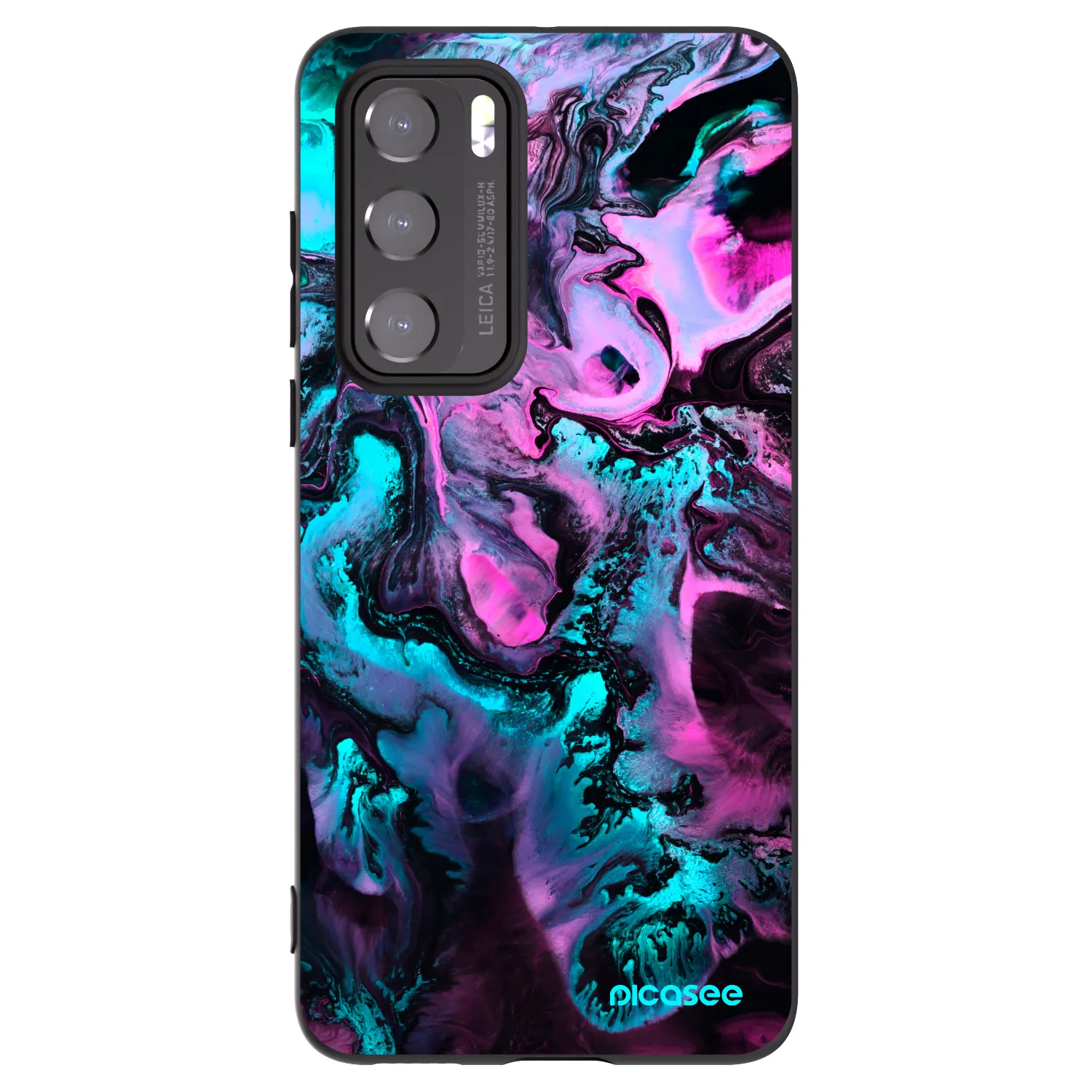 Picasee silikonový černý obal pro Huawei P40 - Lean