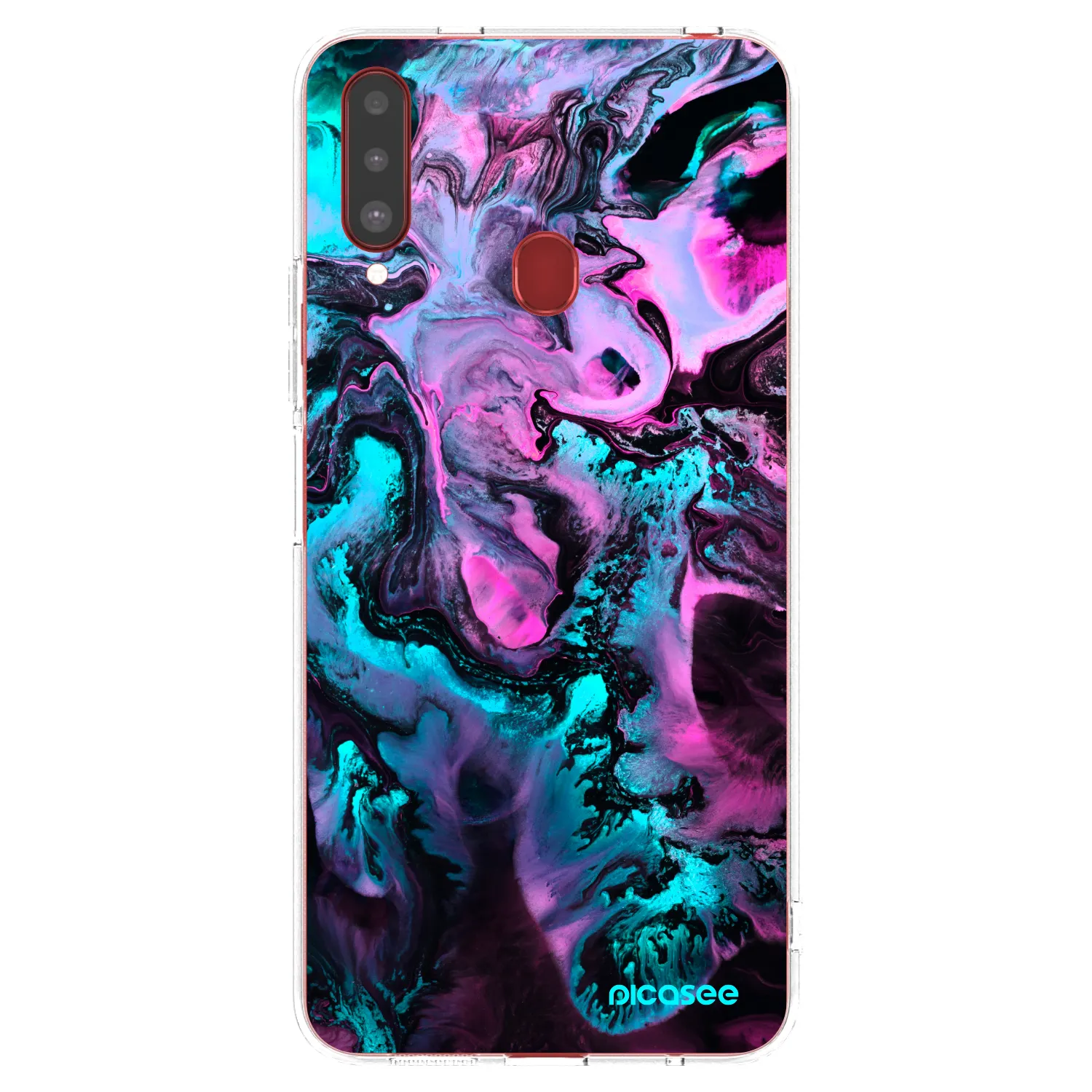 Picasee silikonový průhledný obal pro Samsung Galaxy A20s - Lean