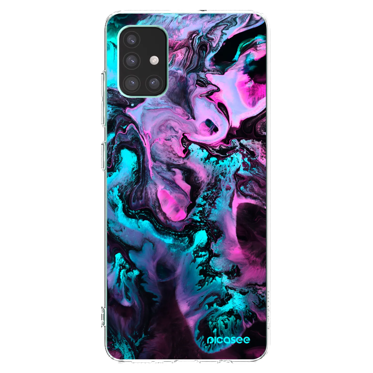 Picasee silikonový průhledný obal pro Samsung Galaxy M51 M515F - Lean