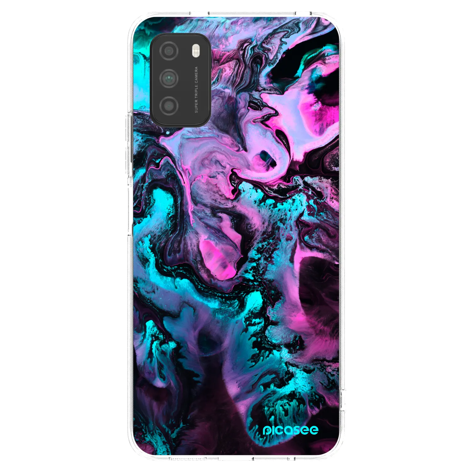 Picasee silikonový průhledný obal pro Xiaomi Poco M3 - Lean