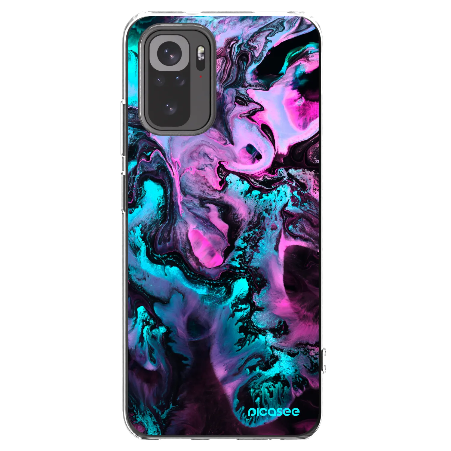 Picasee silikonový průhledný obal pro Xiaomi Redmi Note 10 - Lean