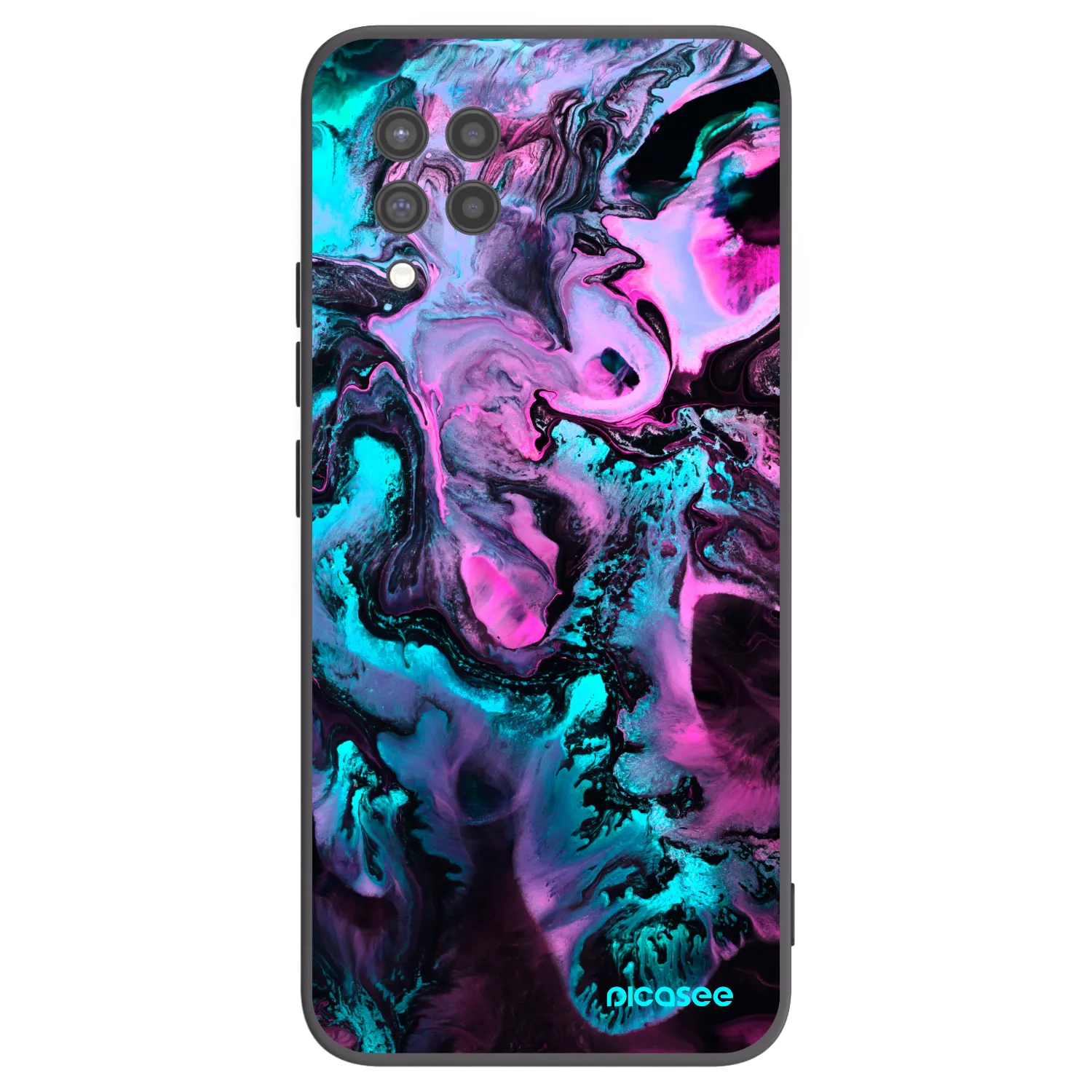 Picasee silikonový černý obal pro Samsung Galaxy A42 A426B - Lean