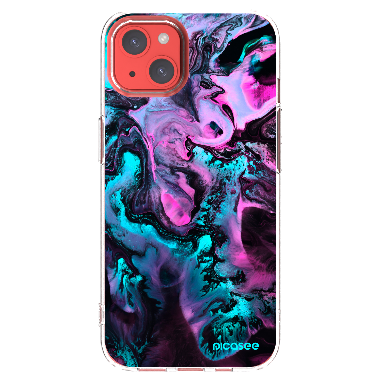 Picasee silikonový průhledný obal pro Apple iPhone 13 - Lean