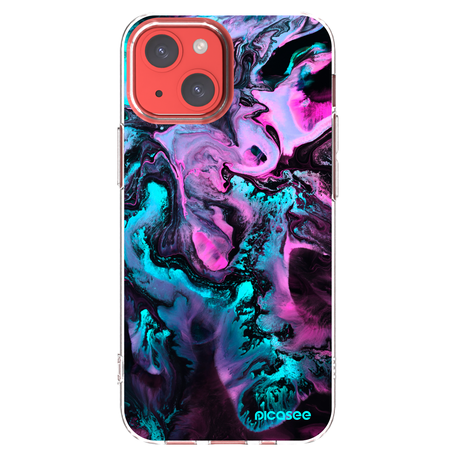 Picasee silikonový průhledný obal pro Apple iPhone 13 mini - Lean