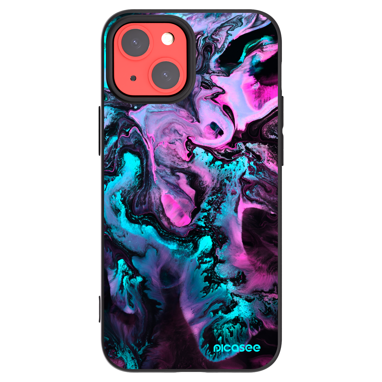 Picasee silikonový černý obal pro Apple iPhone 13 mini - Lean