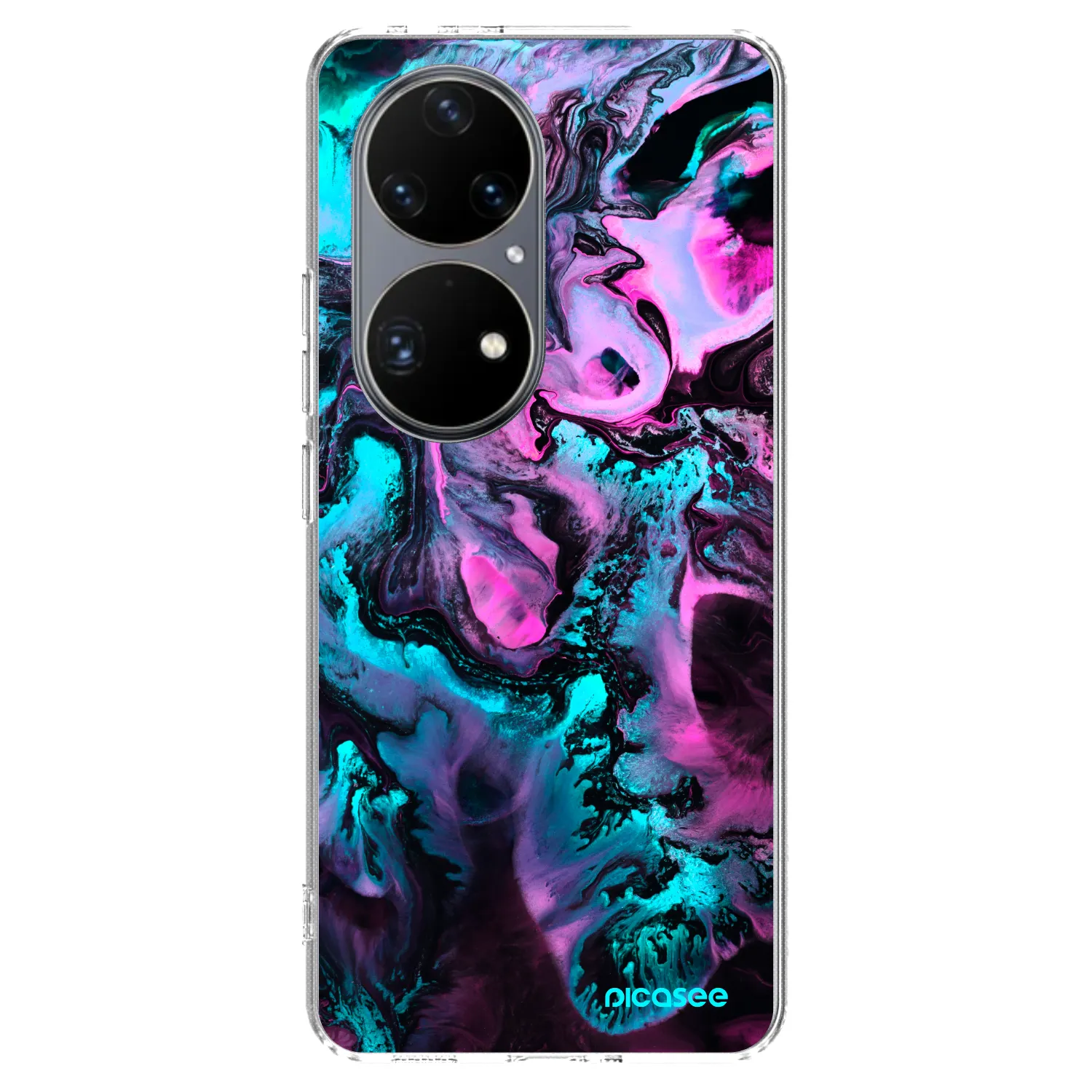 Picasee silikonový průhledný obal pro Huawei P50 - Lean