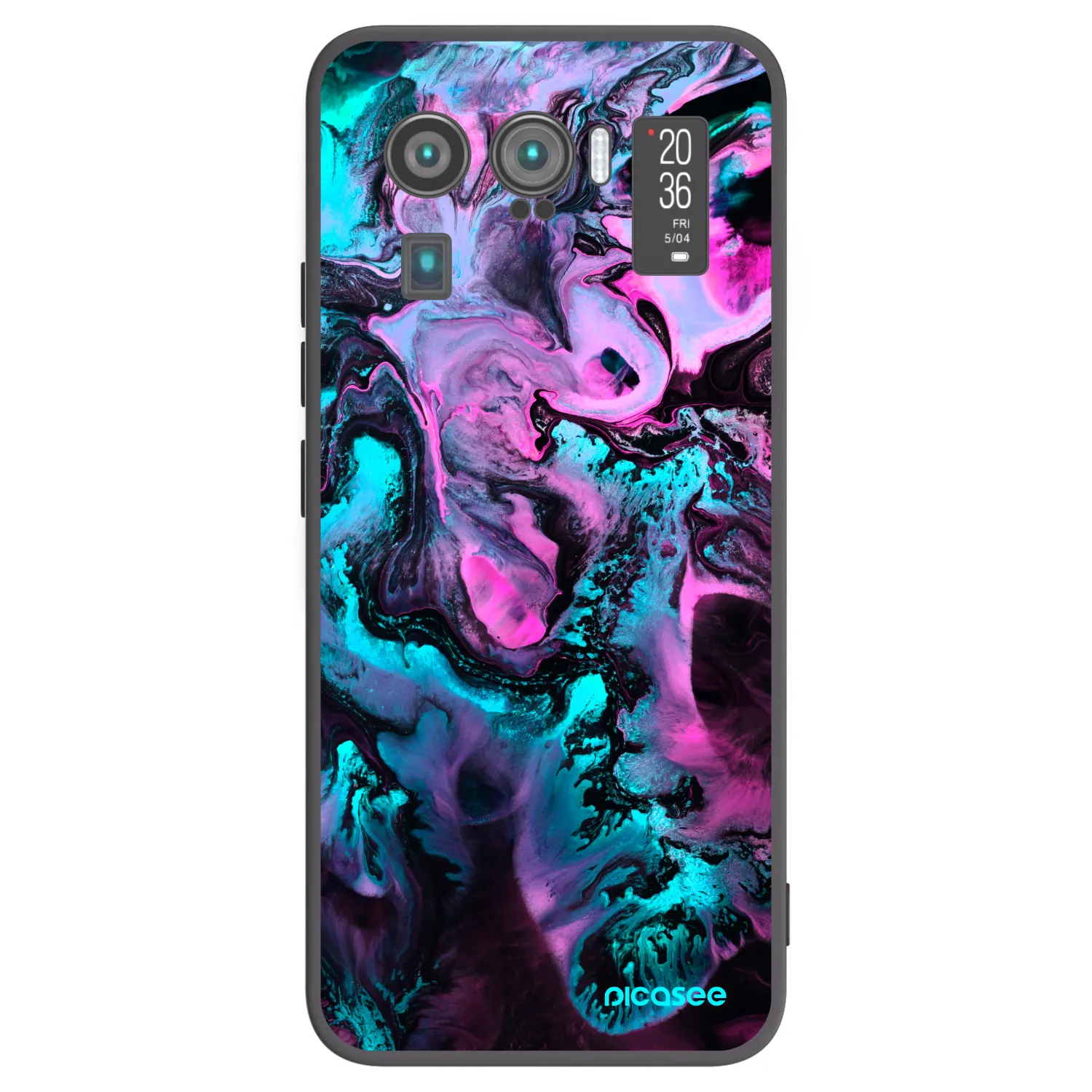 Picasee silikonový černý obal pro Xiaomi Mi 11 Ultra - Lean